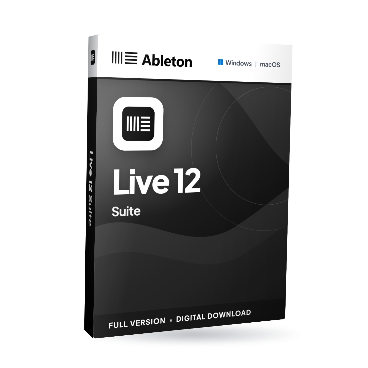 Ableton Live 12 Suite software box