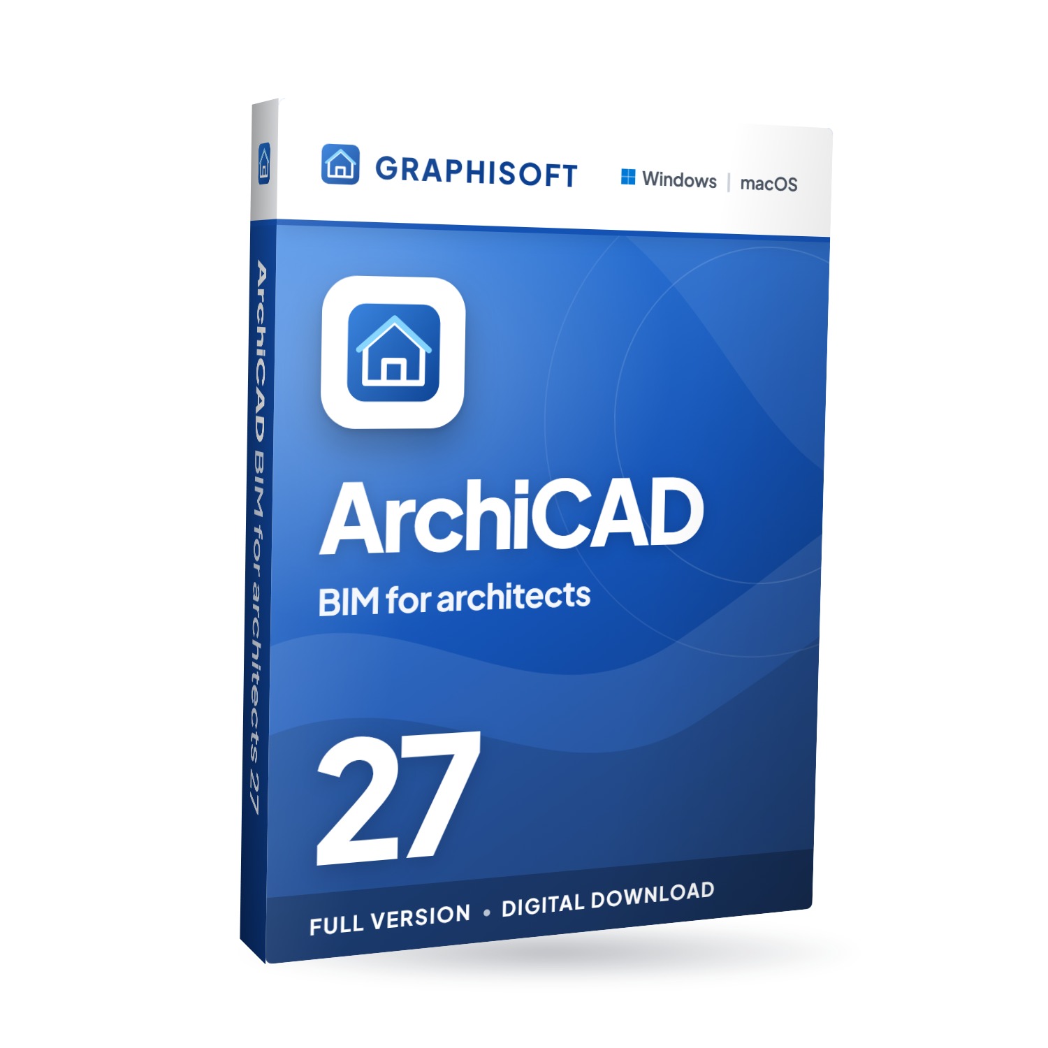 Graphisoft ArchiCAD 27 software box