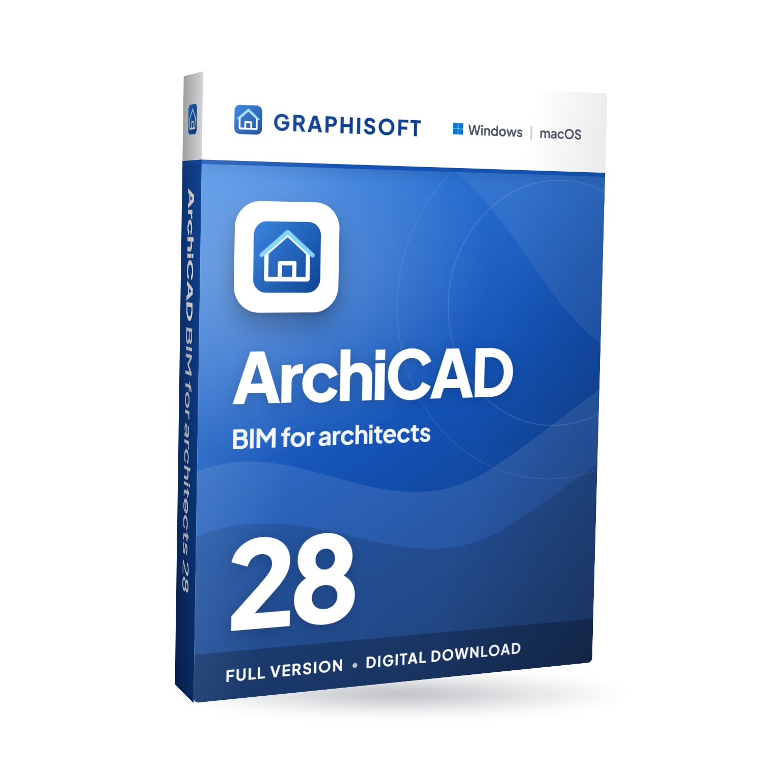 Graphisoft ArchiCAD 28 software box