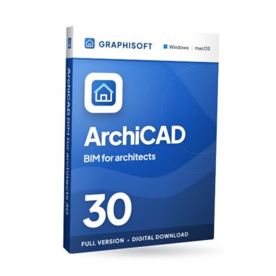 Graphisoft ArchiCAD 30 software box