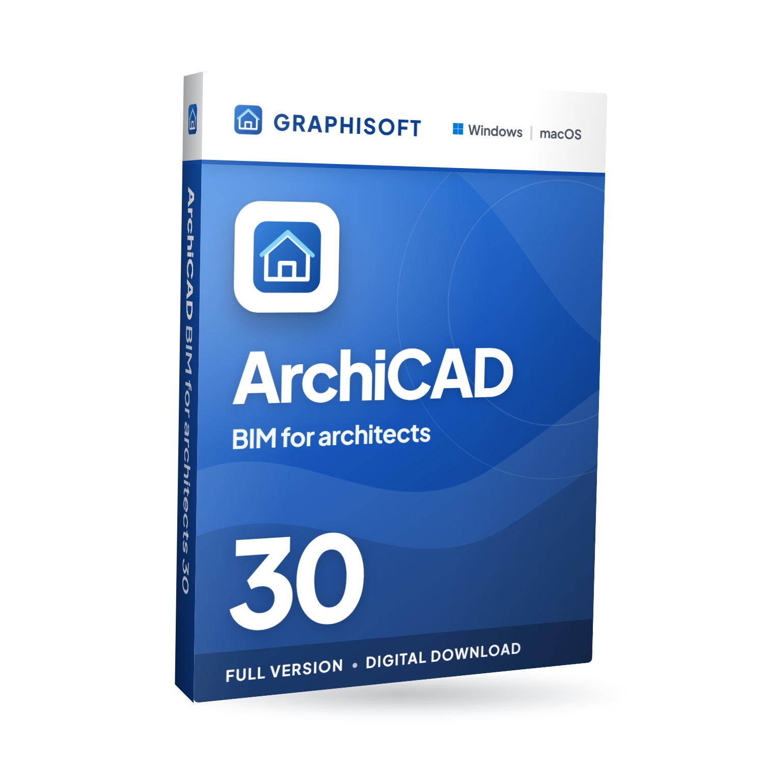 Graphisoft ArchiCAD 30 software box
