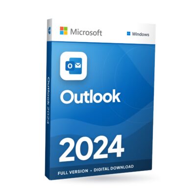 Microsoft Outlook 2024 for Windows software box